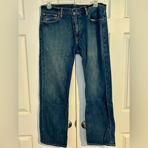 Polo Ralph Lauren Men's Straight Blue Jeans